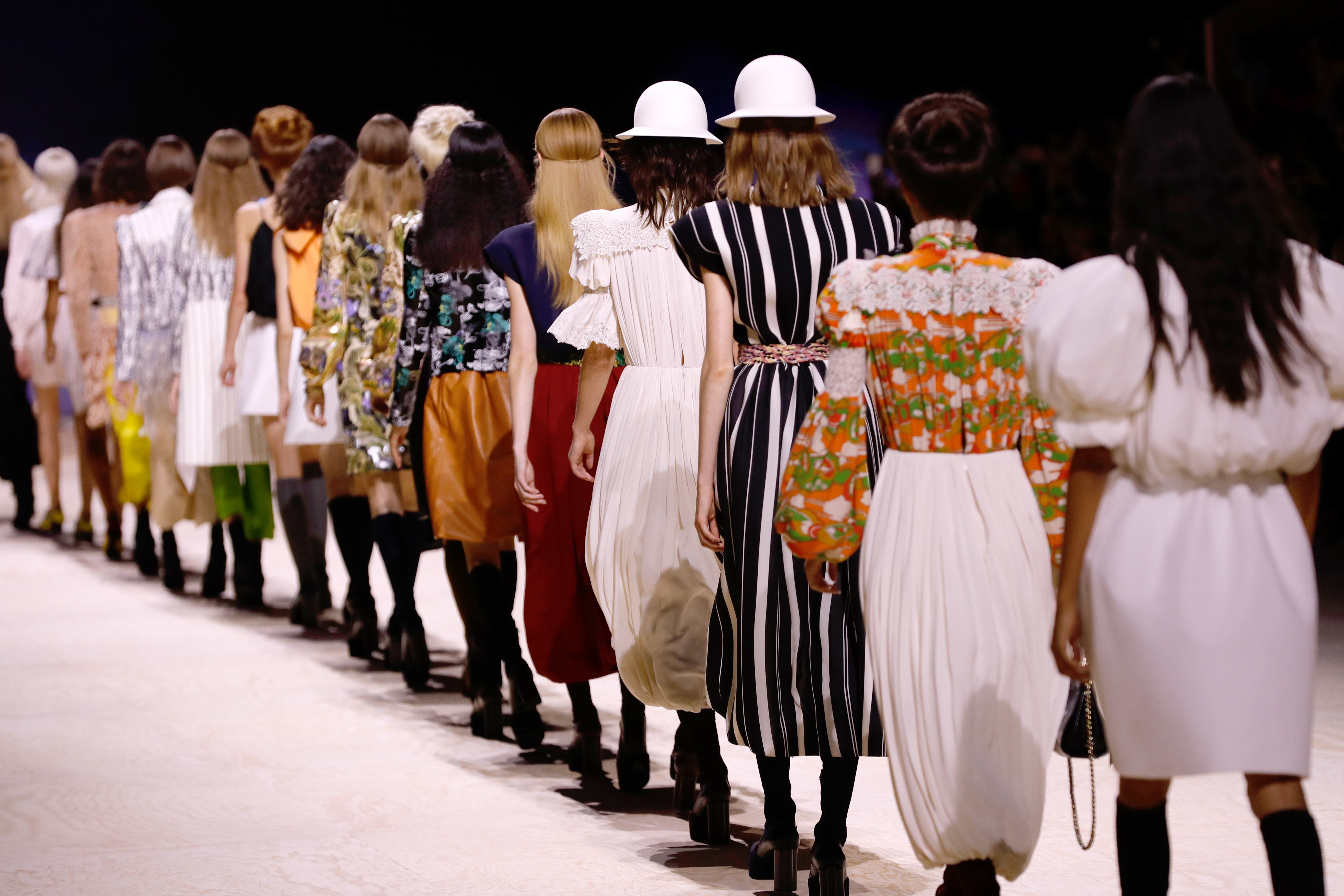 My City - Vuitton closes Paris Fashion Week with vintage flashback