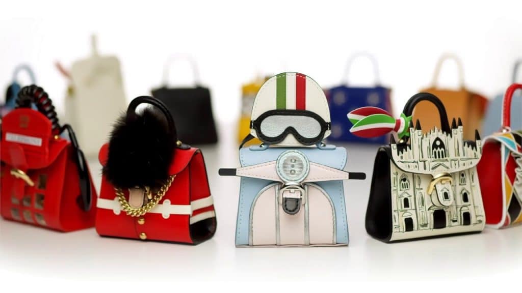 A new Delvaux boutique in the Dubai Mall. The iconic leather goods