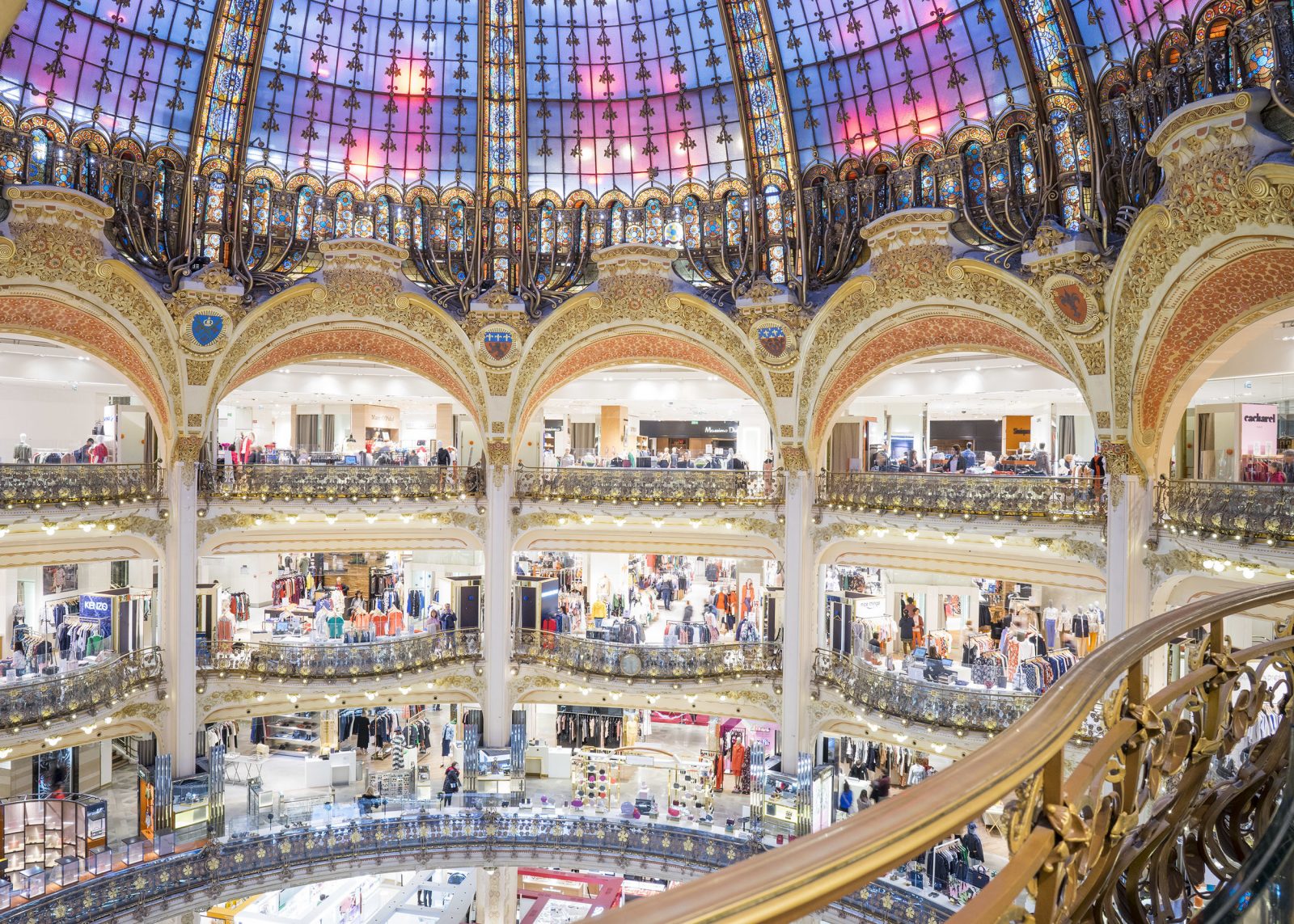 France Galeries Lafayette In Paris Reopen On Saturday Luxus Plus