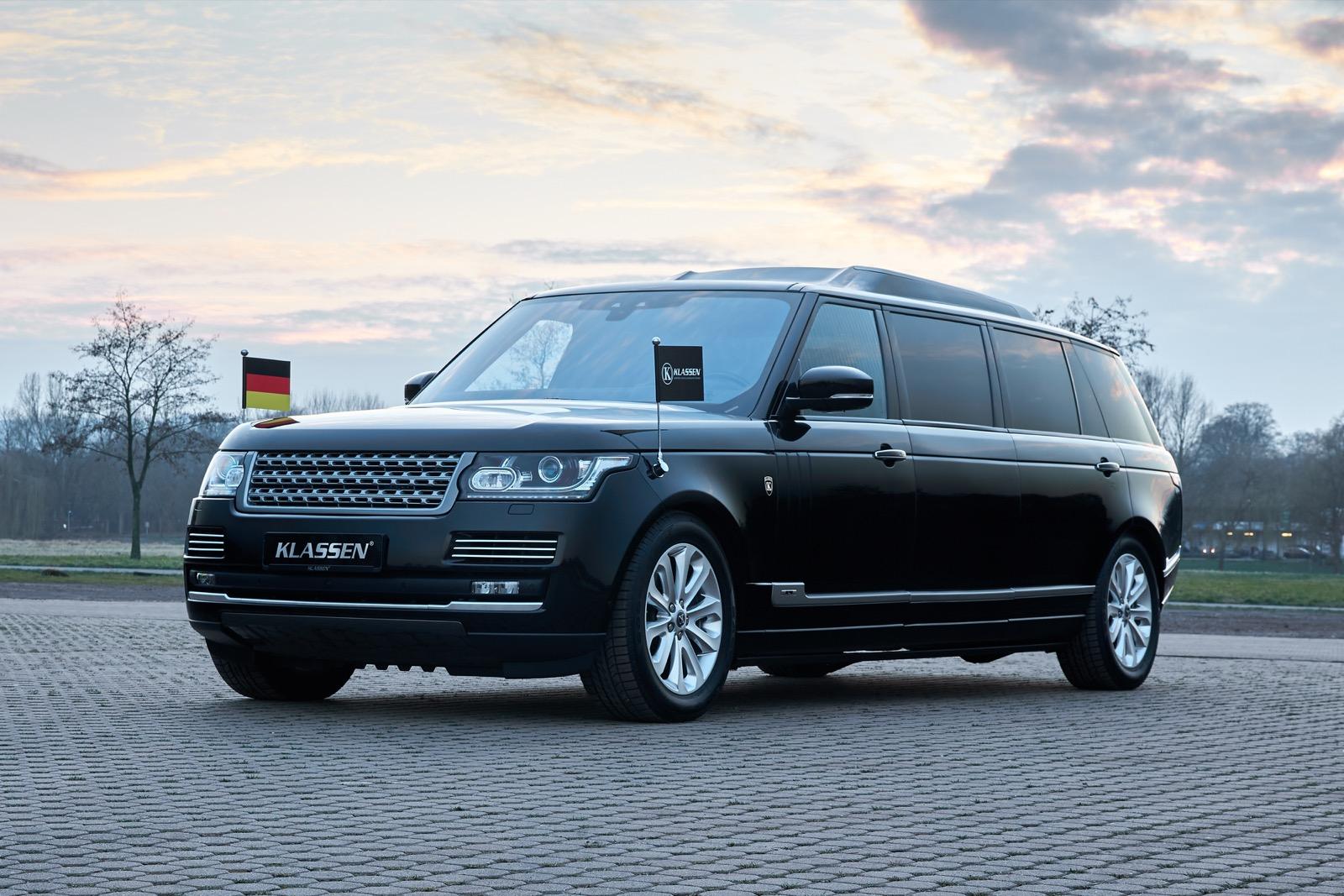 Klassen transforms the Range Rover into a luxury armoured limousine ...