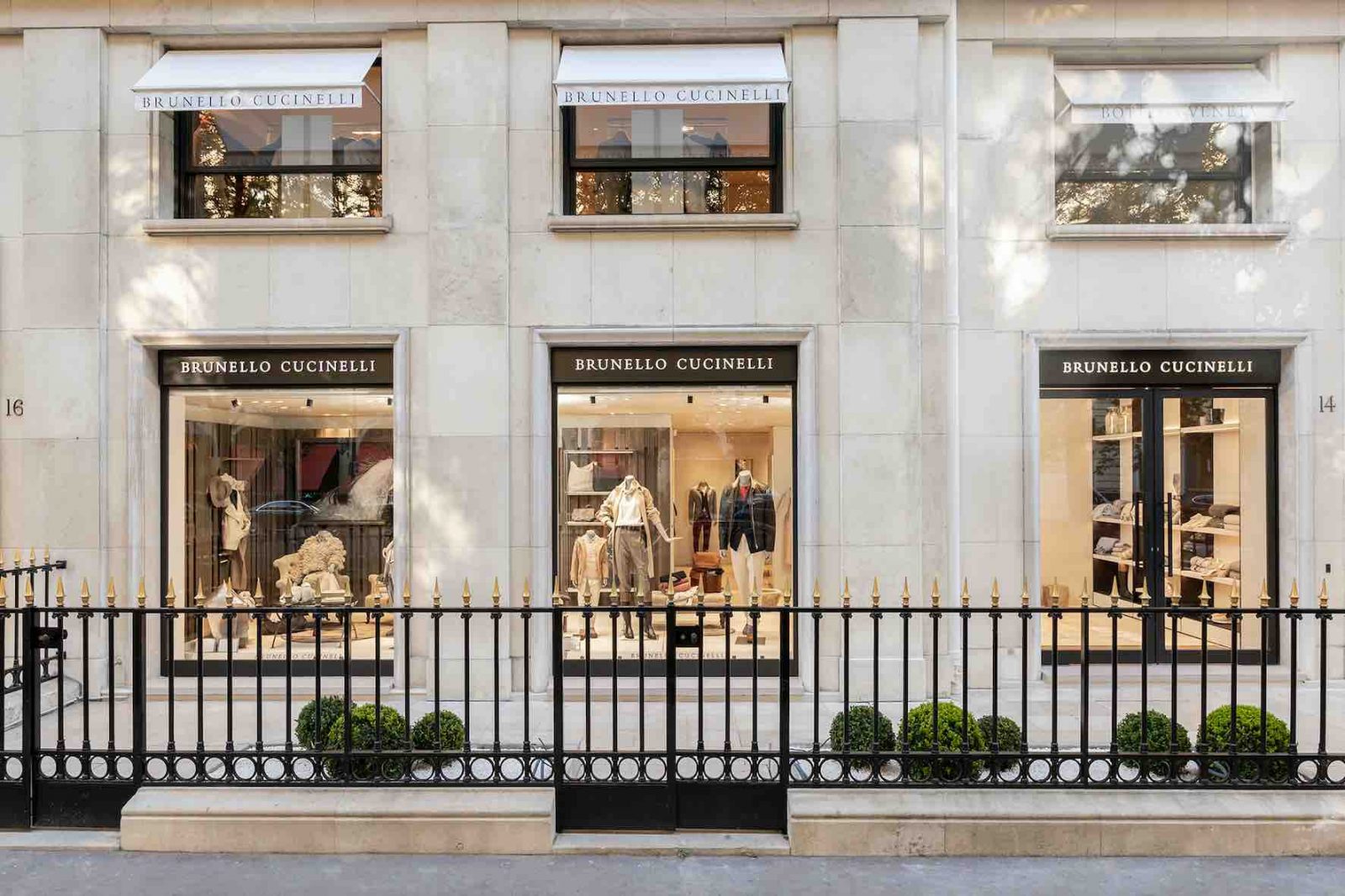 Bruno Cucinelli nouvelle boutique Paris