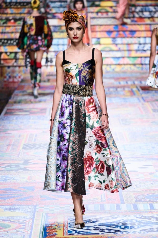 dolce and gabbana catwalk