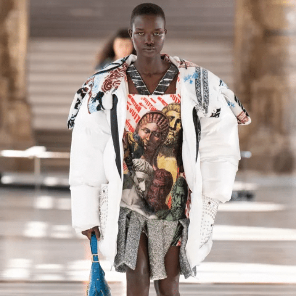 Paris Fashion Week: Louis Vuitton's spring/summer 2023 show brought a  circus funfair to the Louvre, with HoYeon Jung on the runway, and Jennifer  Connelly and Janet Jackson in the crowd