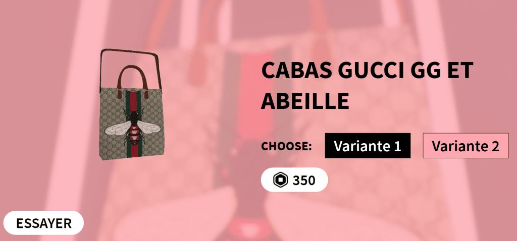 A Virtual Gucci Bag Sold For More Than Its Physical Version Luxus Plus - aux gg robux