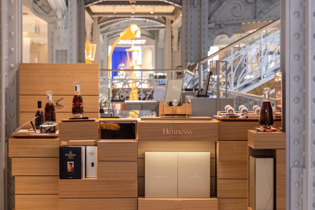 Hennessy under the sign of personalization at the Samaritaine