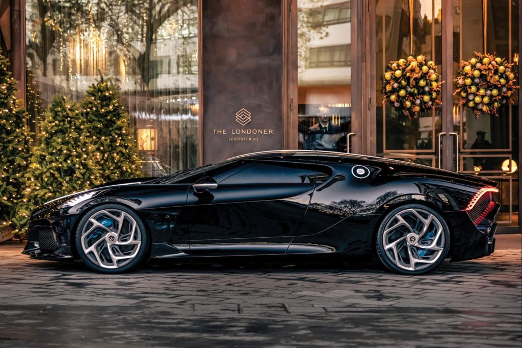 La Bouteille Noire, the result of the collaboration between Bugatti and ...