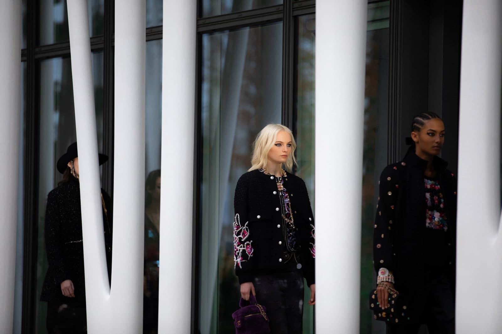 A model walks the runway during the Chanel Metiers D'Art 2021-2022