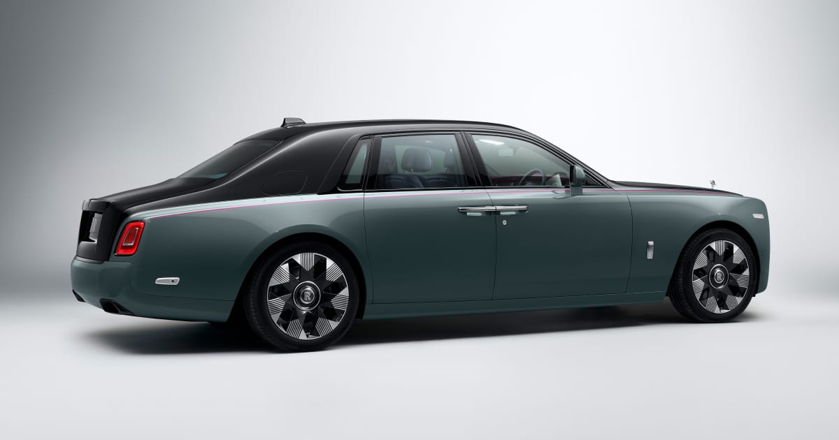 Bespoke Rolls-Royce Phantom Platino Has Seats Made From Bamboo