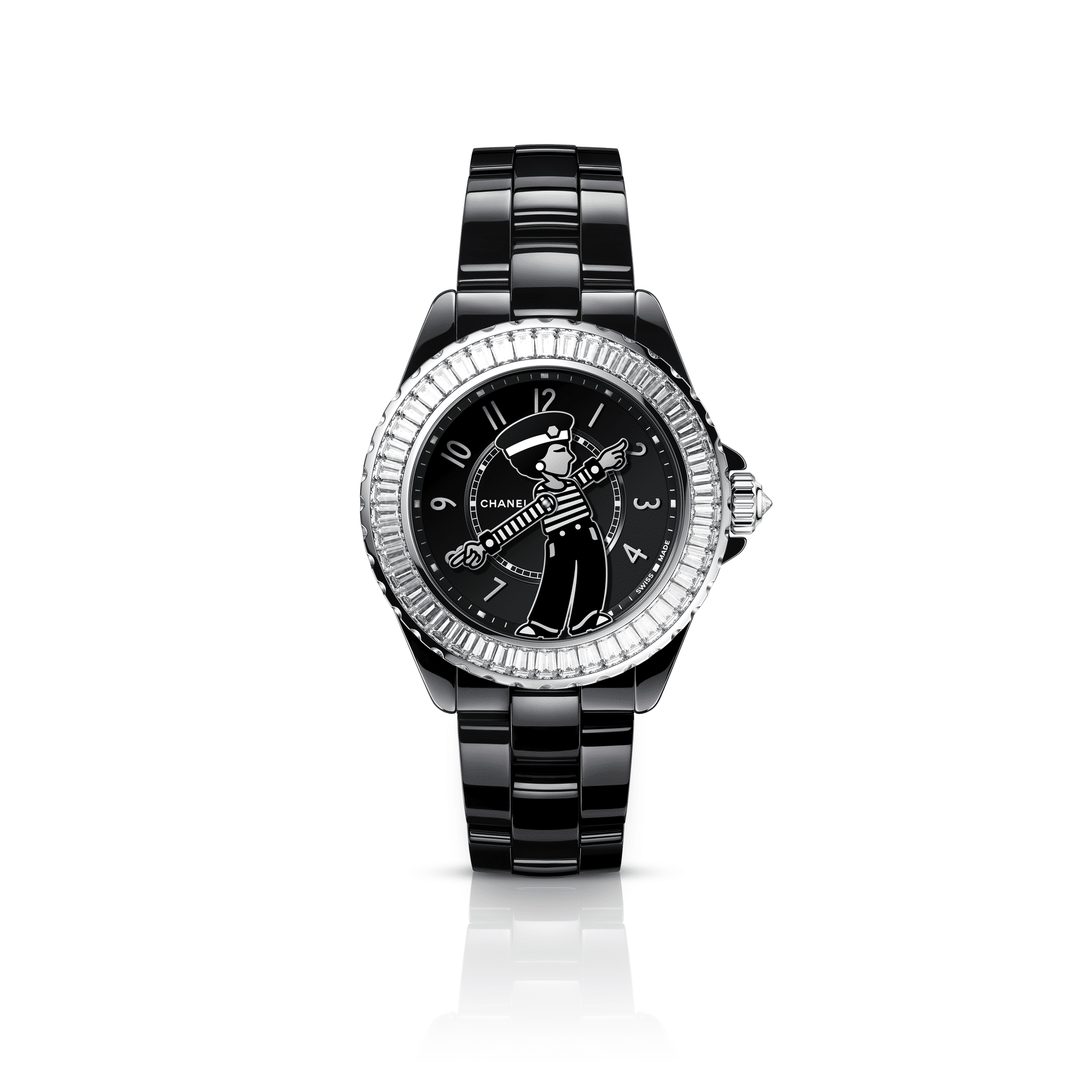Chanel Mademoiselle J12 La Pausa Automatic Wristwatch