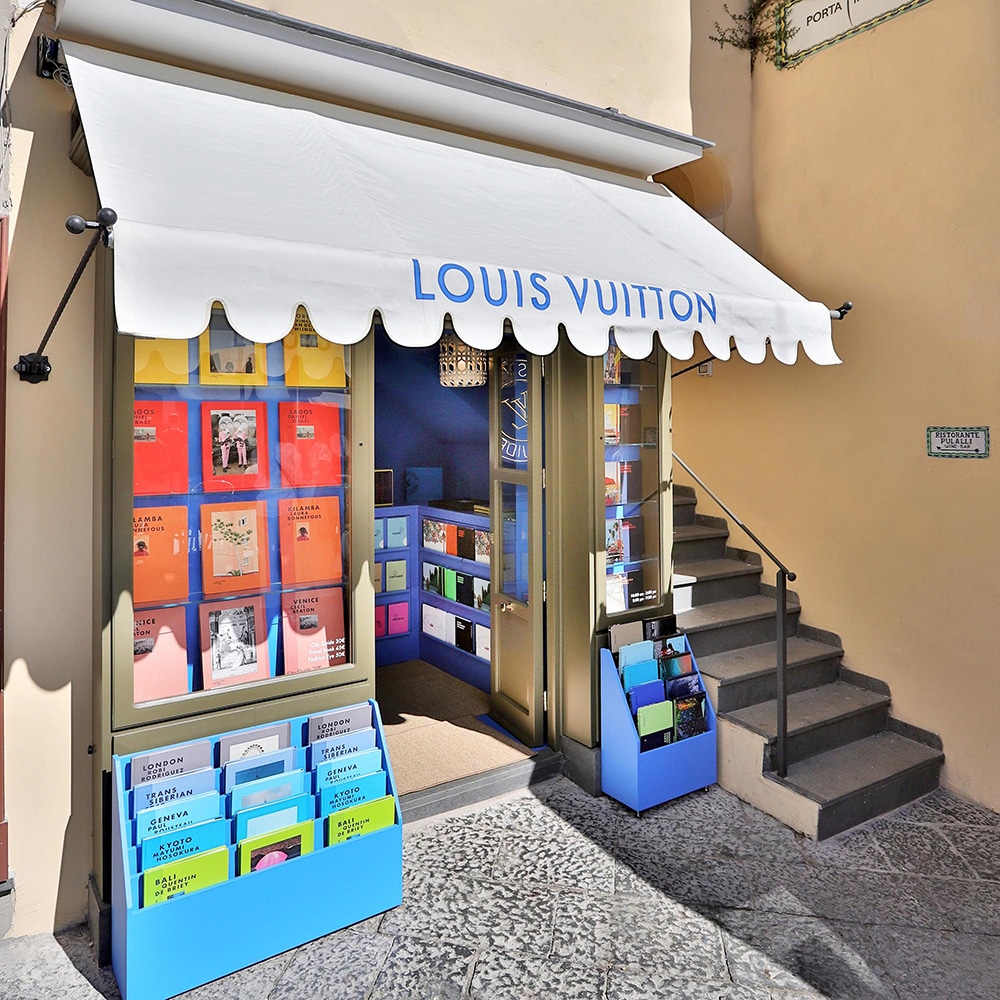 Louis Vuitton Opens a Summer Themed Pop-Up Store at Galeries Lafayette