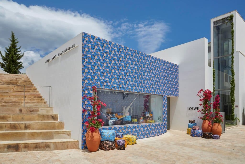 Louis Vuitton Pop-up Bookstore in Capri, Italy