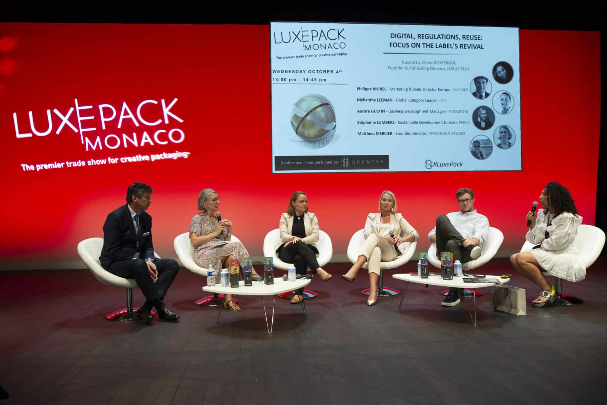LUXE PACK Monaco Round table "Digital, regulation, reuse Focus on the label revival" on