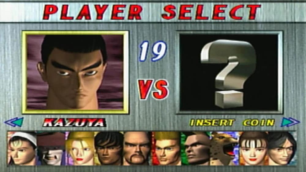 Kazuya vintage screenshot