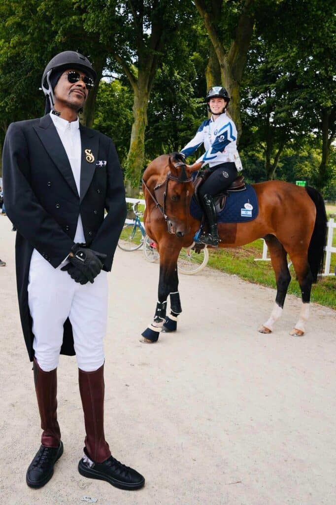 Snoop dog equestrian style