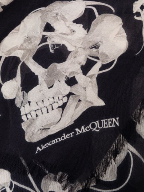 Alexander McQueen Skull scarf