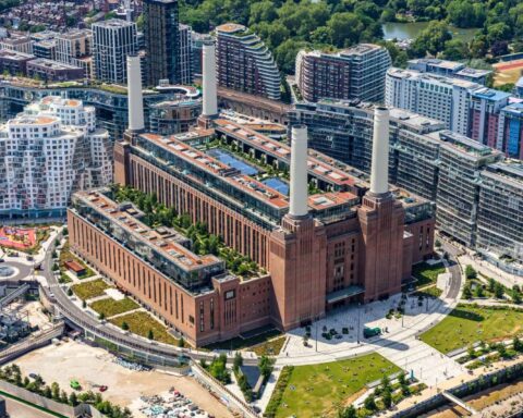 Battersea Power Station Aerial Photography