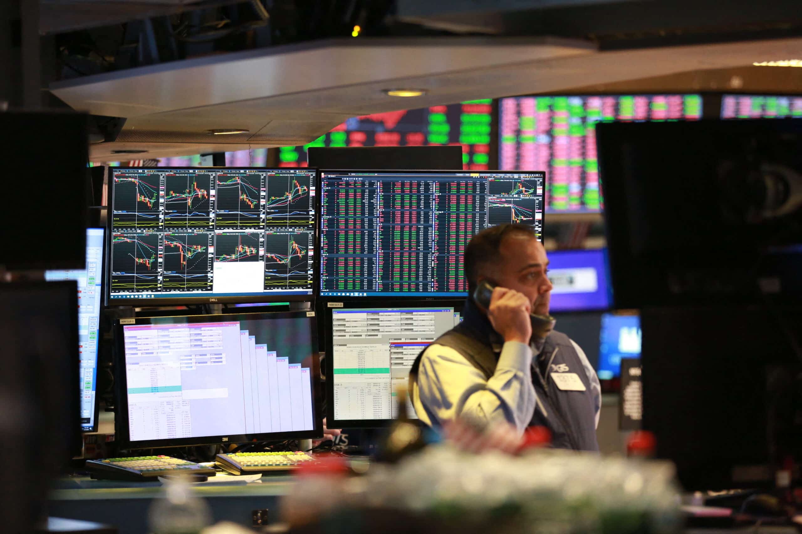 Trump Rings The NYSE Opening Bell NYC