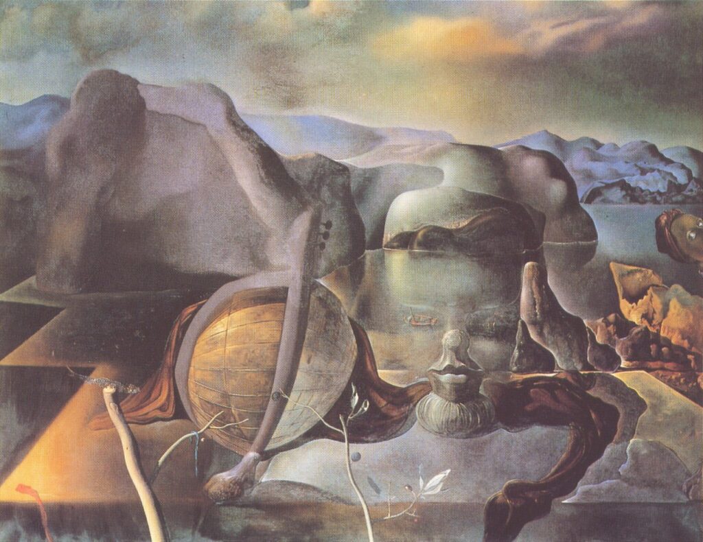 VISUEL NO 5 L'Egnime sans fin de ©Salvador Dali