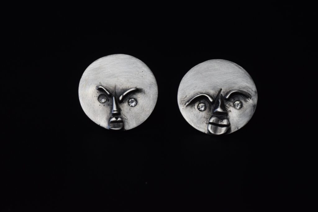 Boucles d'oreilles en argent Jo Boateng Boucles d'oreilles en argent Jo Boateng