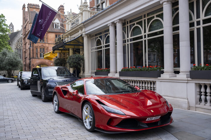 Ferrari In Mayfair London