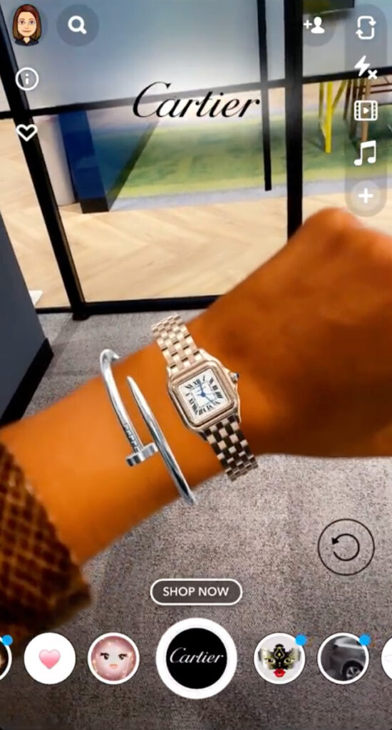 Cartier Icons Snapchat