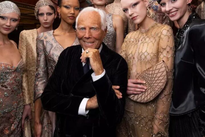 Giorgio Armani fashion show