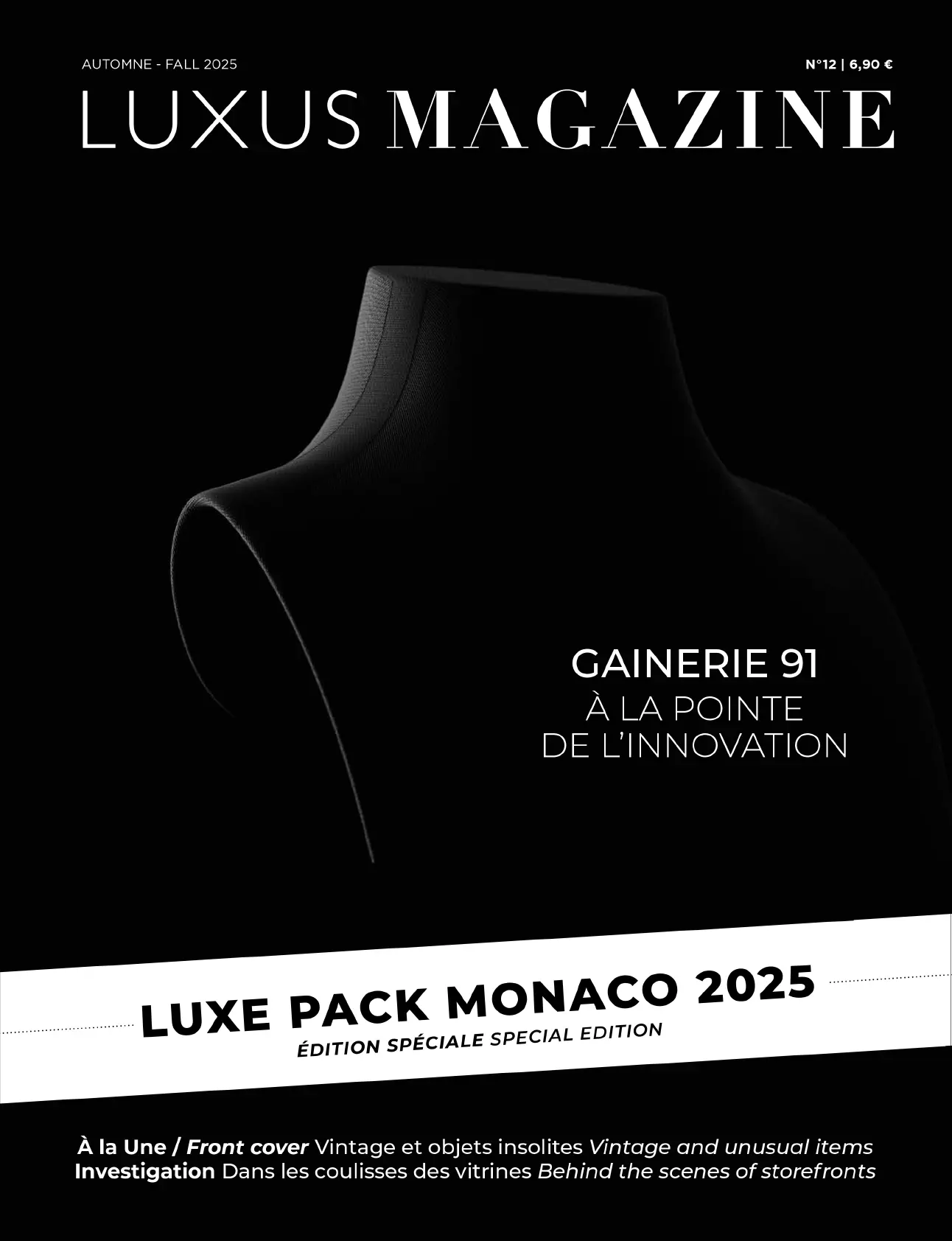 LUXUS MAG AUTOMNE 2025 web extrait COUV GAINERIE 1