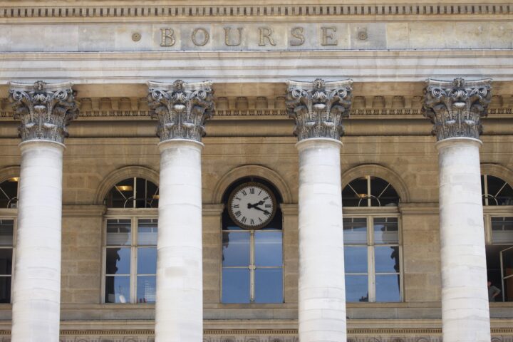 Paris stock exchange, Paris, France