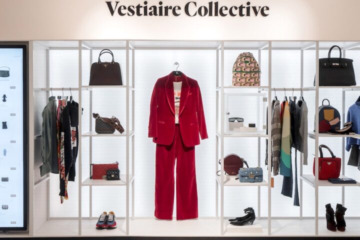 Vestiaire Collective booth