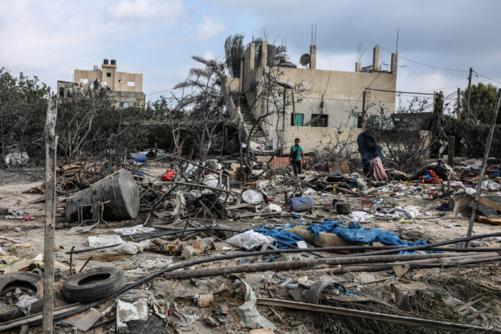 Israeli Palestinian conflict Khan Yunis