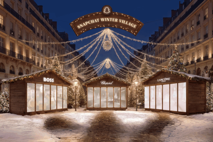 SNAPCHAT WINTER VILLAGE KEY VISUAL