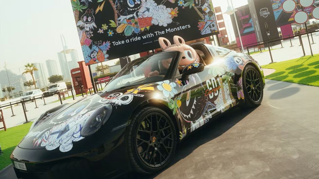porsche labubu