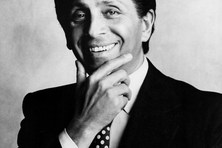 Valentino Garavani founder portrait