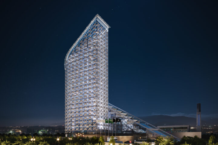 02 Hotel Facade Night