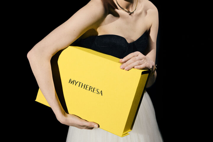 Mytheresa Campaign yellow box 2