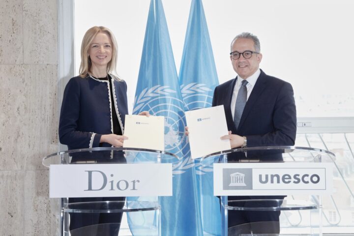 LVMH Christian Dior Couture UNESCO 2