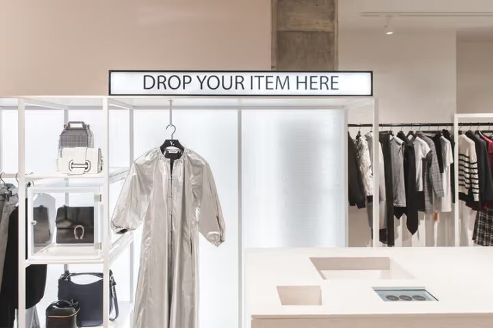 vestiaire collective selfridges london designer resale app store drop off 2