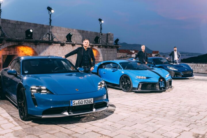 porsche bugatti rimac