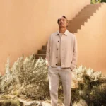 Mads Mikkelsen fronts the Zegna spring 2024 ad campaign Oasi Lino3