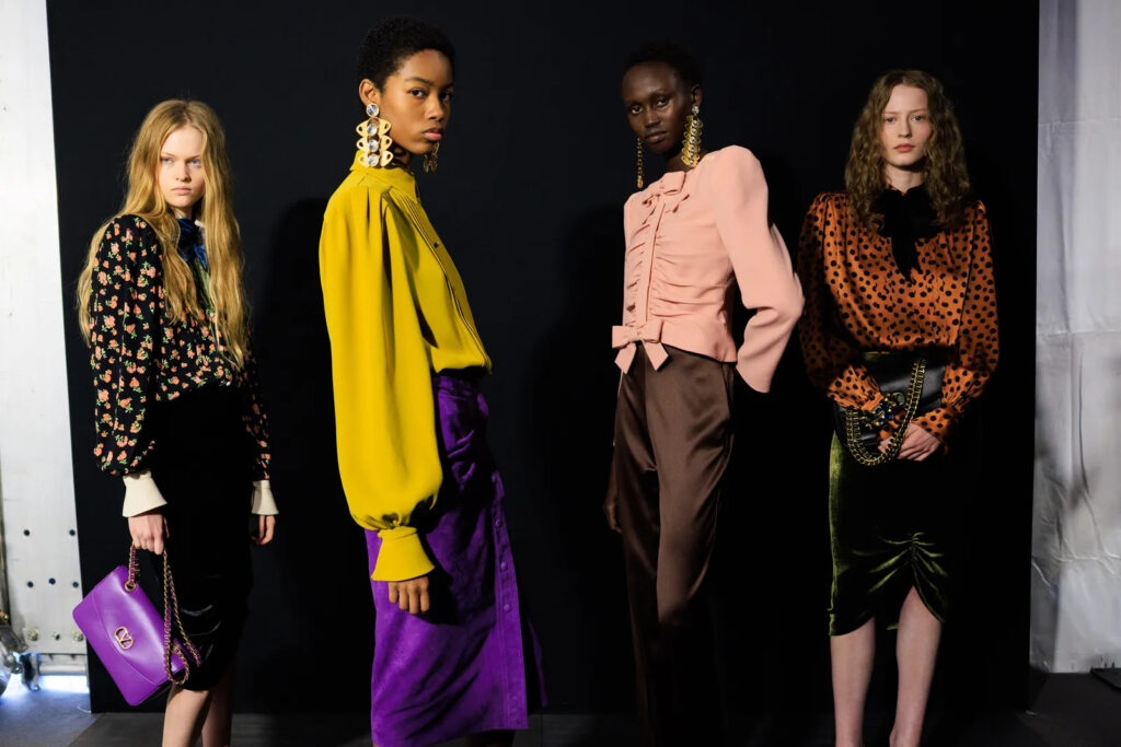 Valentino PFW SS26 backstage acielle 06