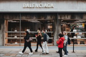 Balenciaga Store, Samuel Regan Asante