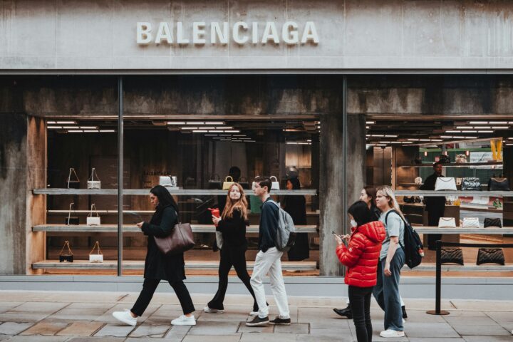 Balenciaga Store, Samuel Regan Asante