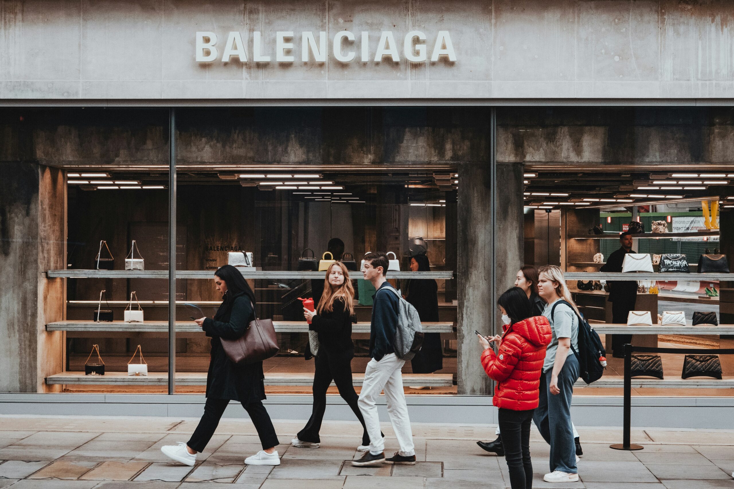 Balenciaga Store, Samuel Regan Asante
